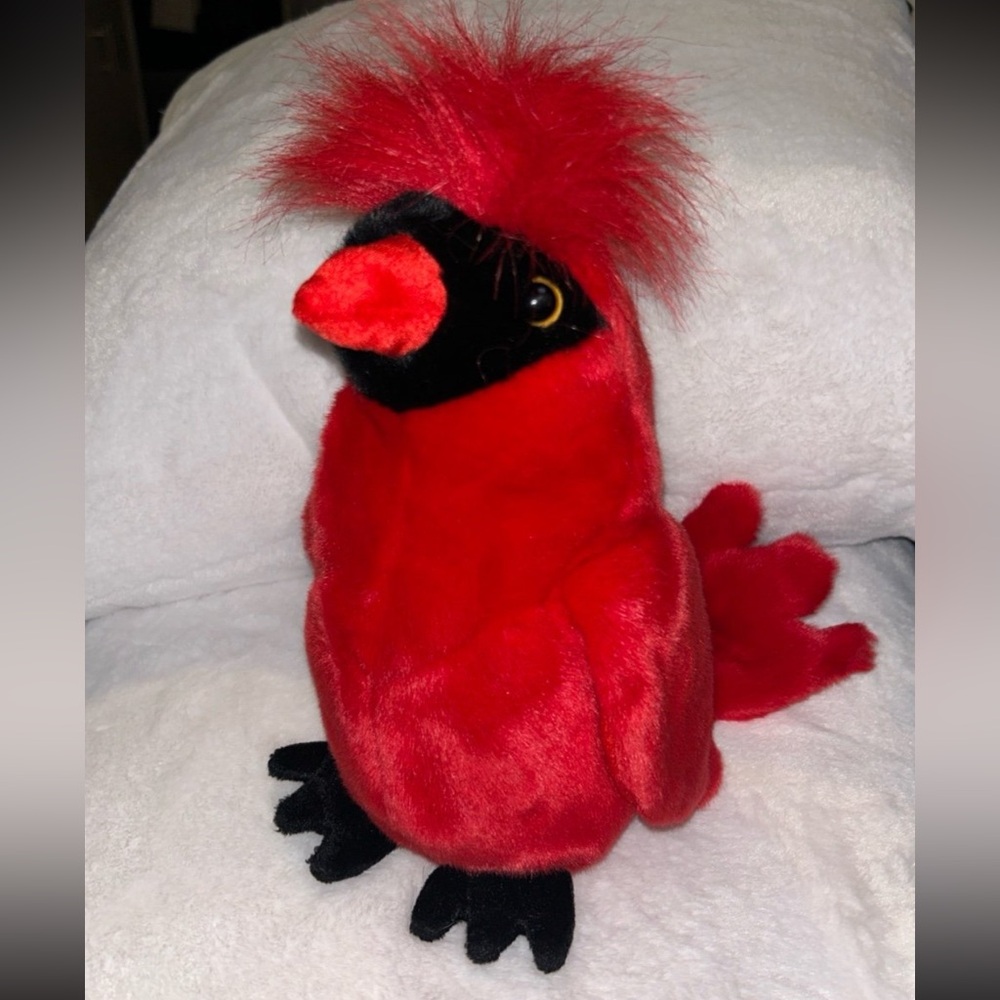Ty Large Plush Beanie Buddy - The Cardinal Bird